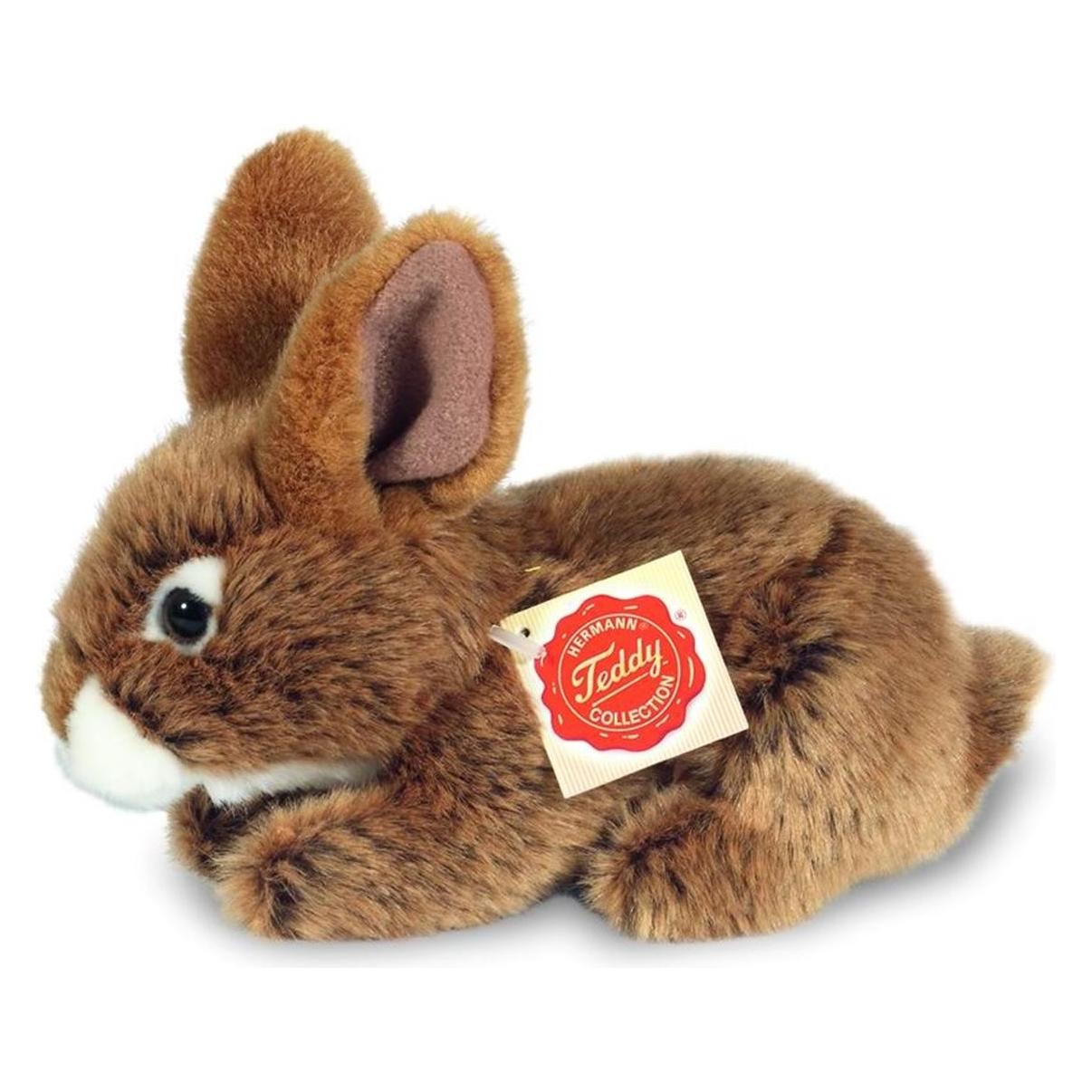 Teddy Hermann Hase sitzend Plüschtier Stofftier (14 cm) (937098)