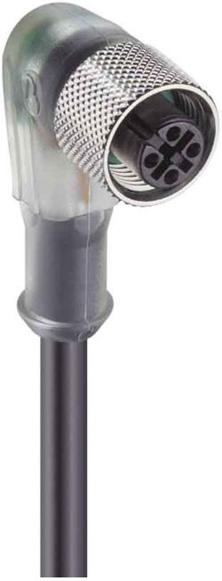 Lumberg Automation Coupleur M12 4 pôles câble PUR 5 m LED (11545)
