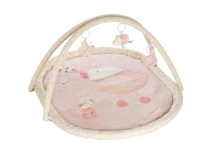 Fehn 3-D Activity-Decke Vogel – Spielbogen & Anhänger für Babys