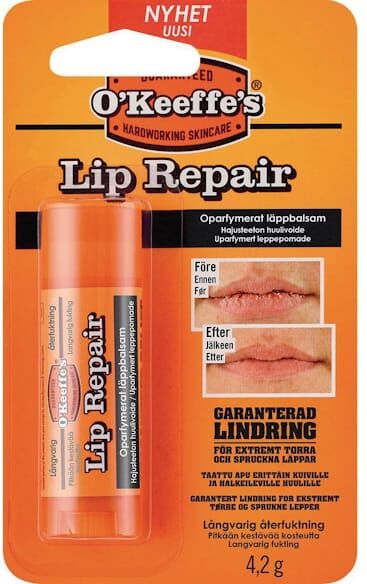 LÃ¤ppbalsam OKEEFFES Lip Repair Oparf.