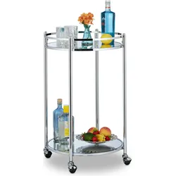 Relaxdays, Servierwagen, Servierwagen