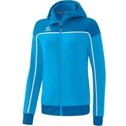 ERIMA Damen Kapuzensweat CHANGE training jacket with hood, Größe 44 in Blau Blau