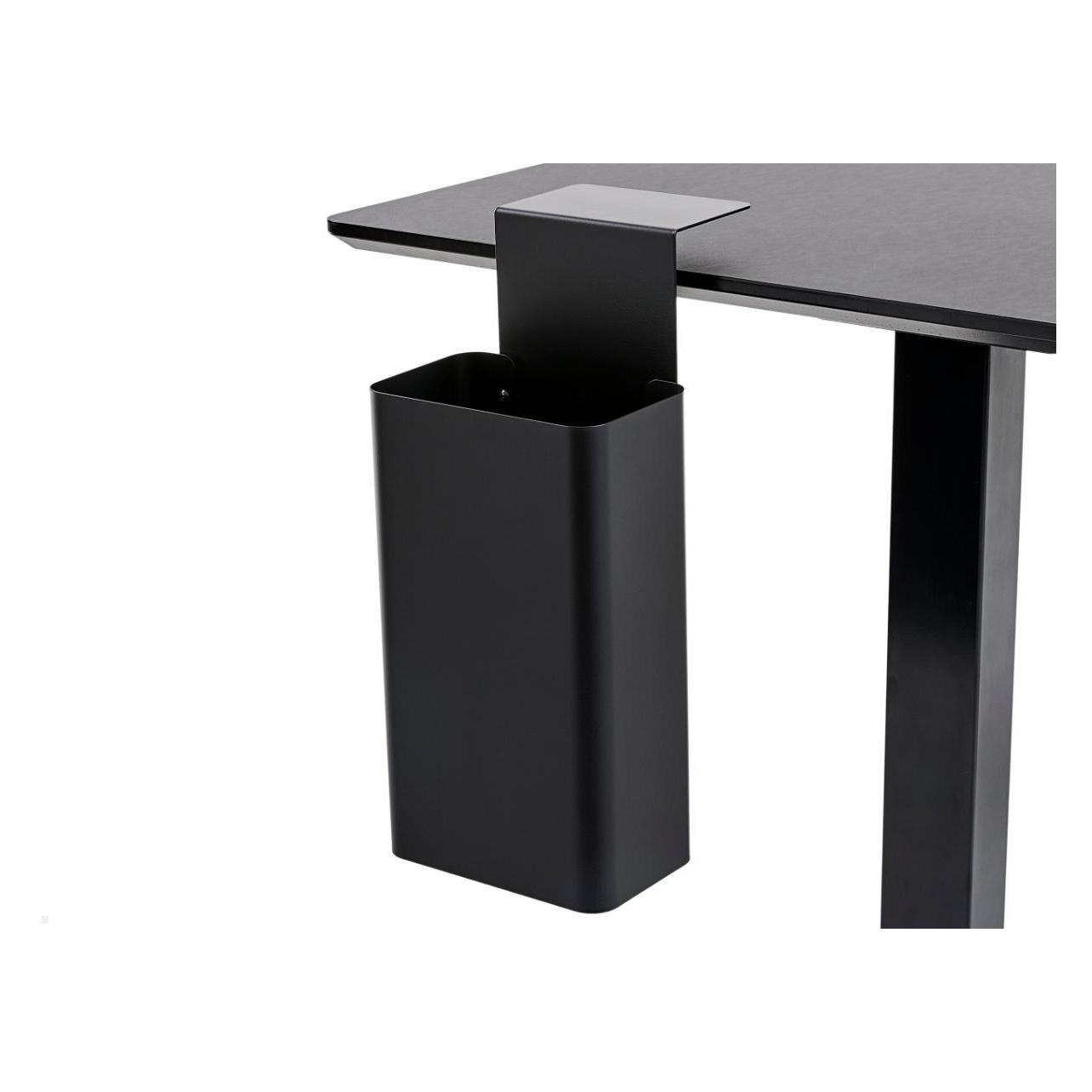 Apto DUSTBIN Schreibtisch Aufbewahrungsbox / Papierkorb mit Tischklemme, schwarz (54364535)