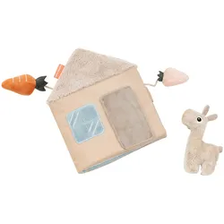Done by Deer Stoffbuch Lama Lalees Haus, beige