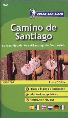 Michelin - Camino de Santiago: St-Jean-Pied-de-Port -> Santiago de Compostela (Michelin Zoomkarte) - Preis vom 09.10.2026 07:28:09 h