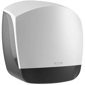 Katrin Toilettenpapierspender Gigant, 82117, S System, aus Kunststoff, für Jumbo Rolle, weiß