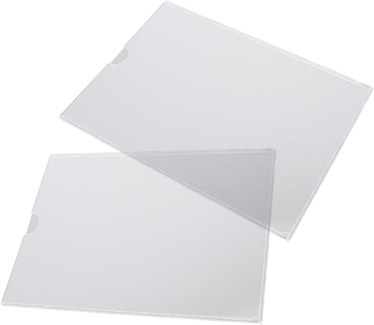 Acryl Rek Displaystandaard Transparant - Wandmontage Labelhouder voor A4 Papier