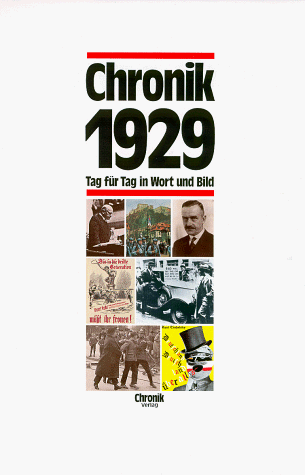 Brigitte Beier - Chronik, Chronik 1929: Tag für Tag in Wort und Bild - Preis vom 10.10.2026 11:48:34 h