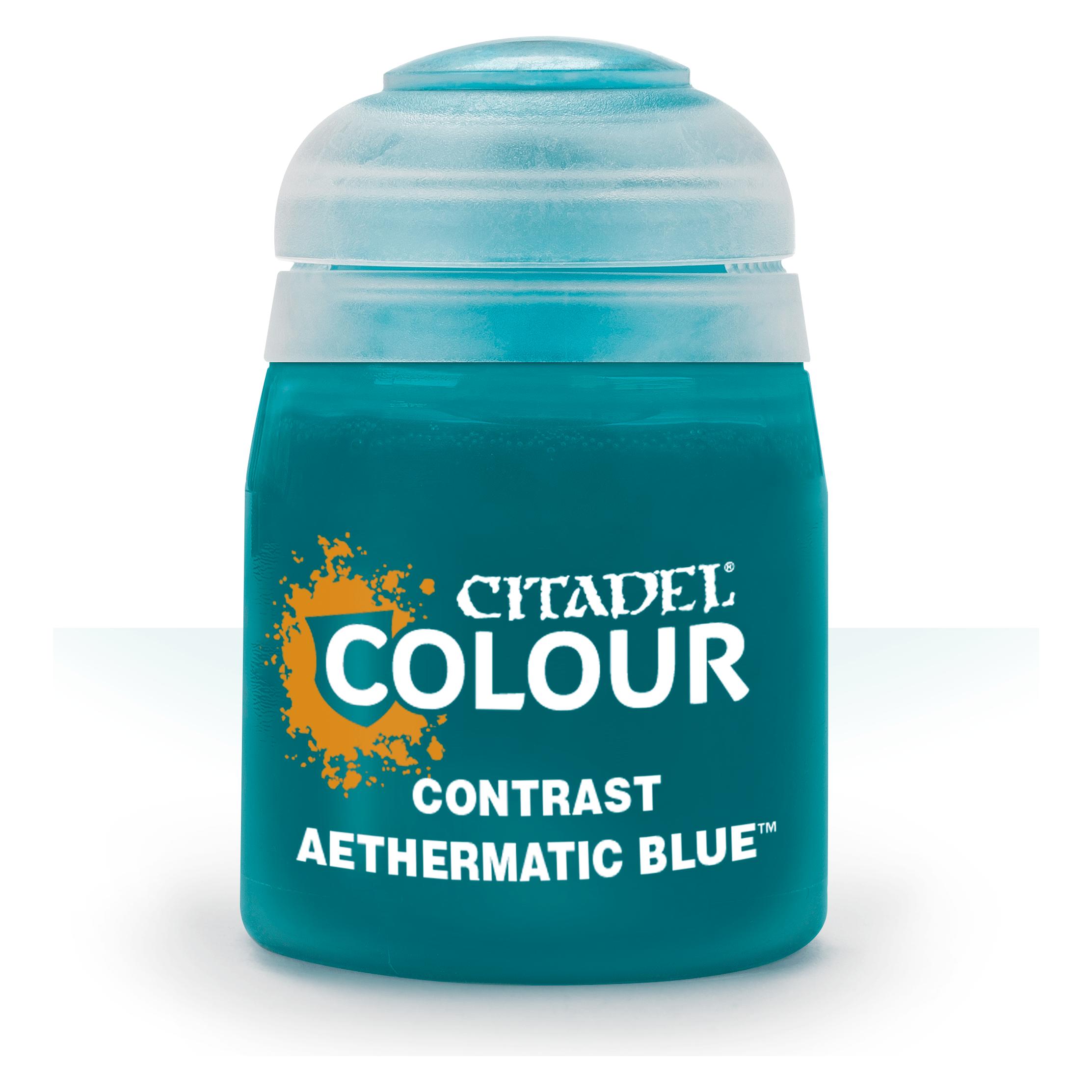 Games Workshop Citadel Pot de Peinture - Contrast Aethermatic Blue (18ml) (9918996012706)