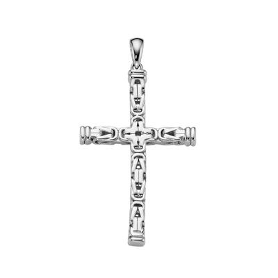 Kreuzanhänger SMART JEWEL "Kreuz, Silber 925", silber, Schmuckanhänger, Herren, onesize, Silber 925 (Sterlingsilber)