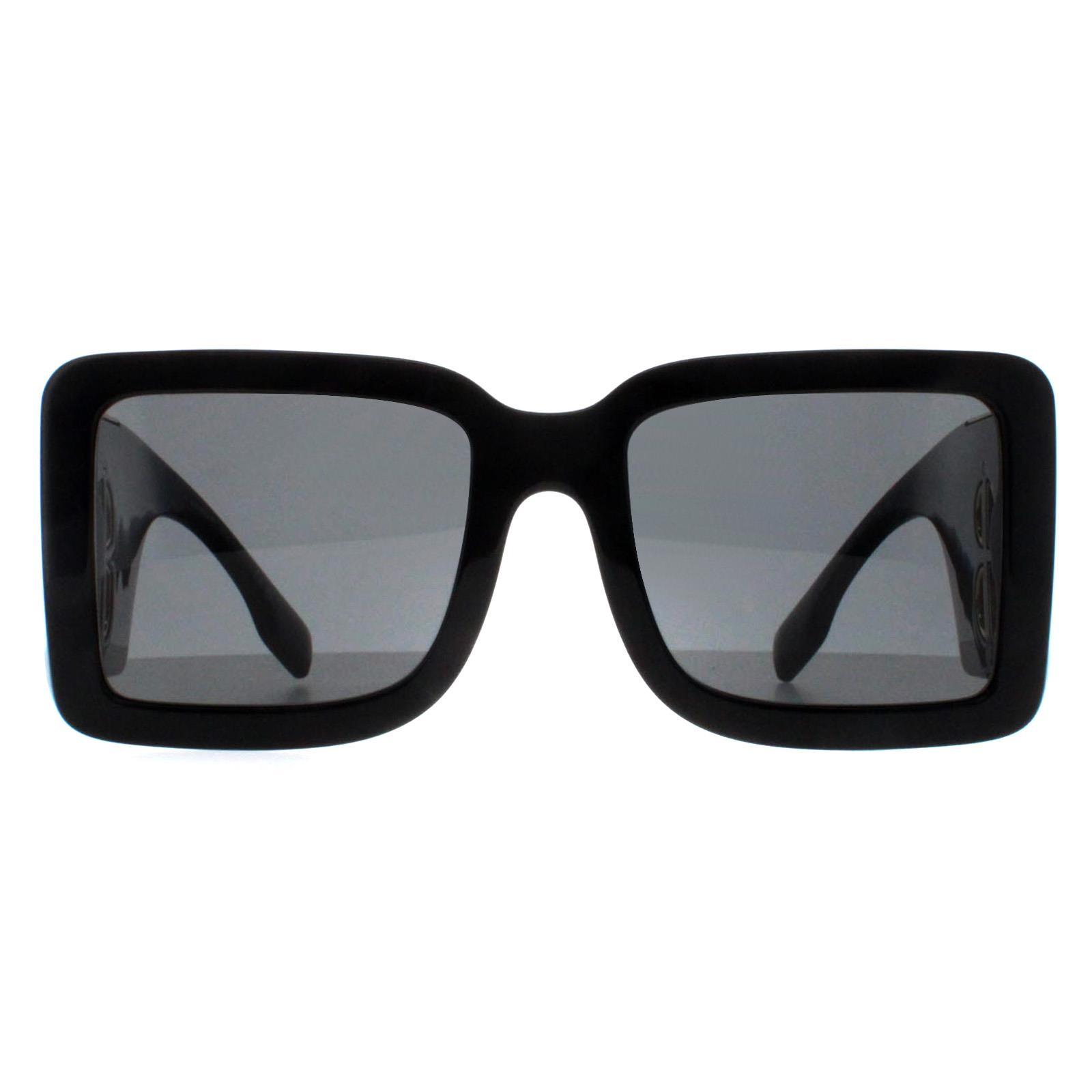 Burberry Square Womens Schwarz Dunkelgrau BE4406U