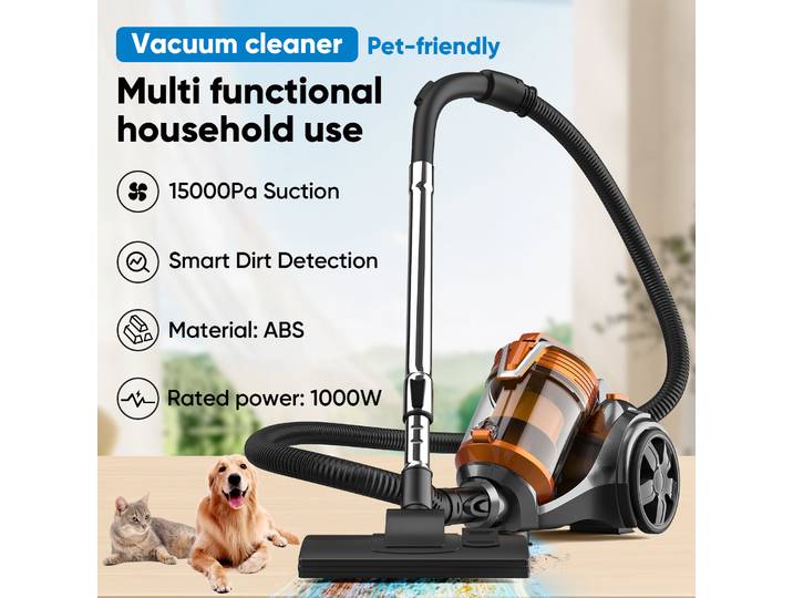 Bagles aspirateur Portable 15000PA aspiration ménage multifonctionnel dépoussiérage acariens sec et humide double aspirateur 220V