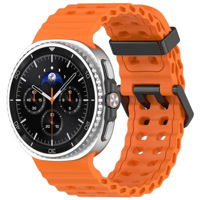 United XDfind Ocean Silicone Watch Band For Samsung Galaxy Watch 8 Band And Watch 8 Classic orange