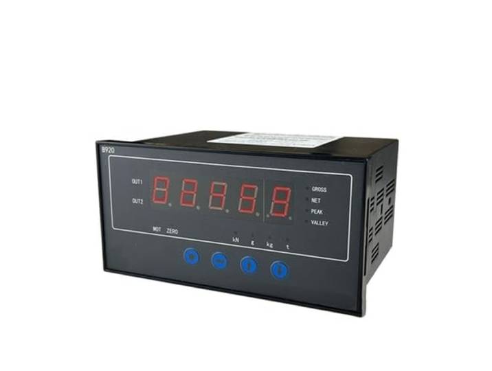 B921/B920 Intelligentes digitales Wiegeanzeigeinstrument Kraft Zugdruck Spezialmessgerät Wägezellenanzeige Zweiwegealarm für Trichter(160 * 80)