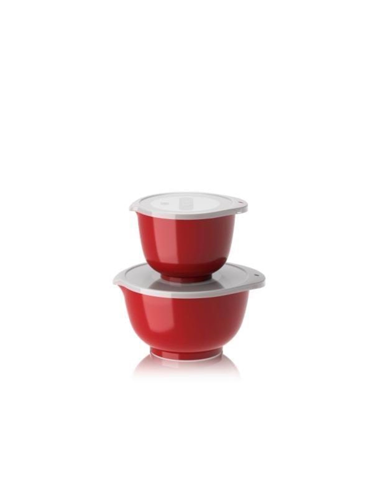 Rosti - Margrethe bowls Set of 2 + lids - Red