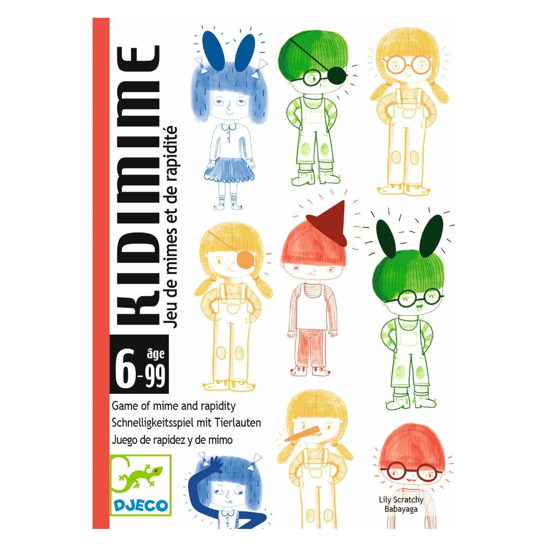 Djeco Kartenspiel Kidimime (mult) (Deutsch, 1 - 4 Spieler) (5405089)