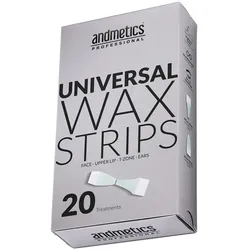 20 Stück andmetics professional Universal Wax Strips