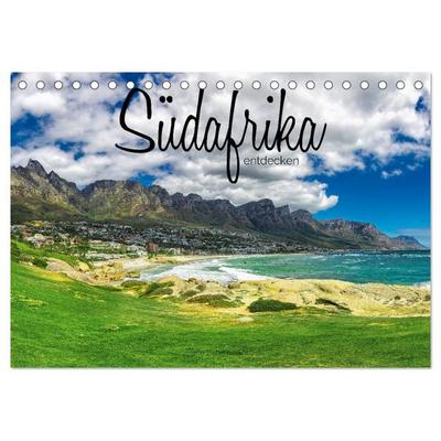Südafrika entdecken (Tischkalender 2027 DIN A5 quer), CALVENDO Monatskalender