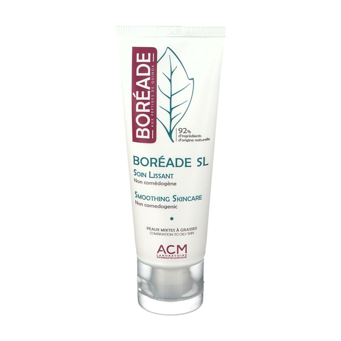 Noviderm Boréade SL Soin Lissant - lissant aux peptides de quinoa. tube 40 ml Creme