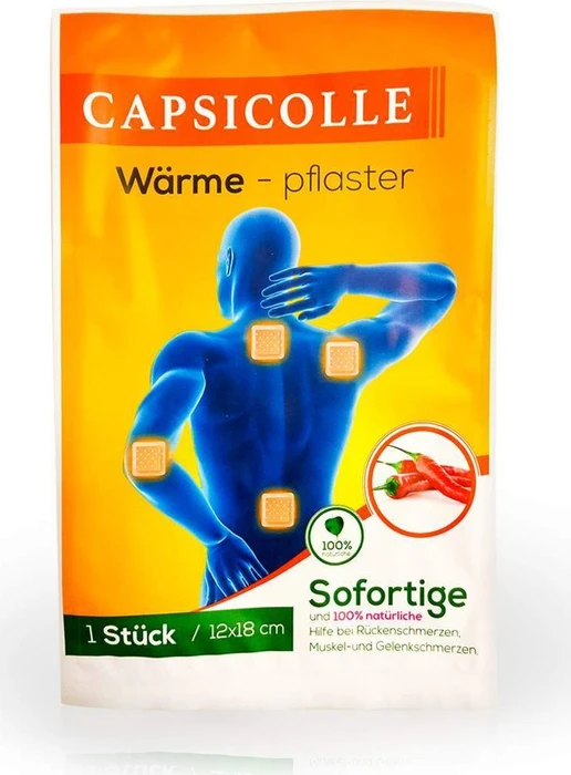 Capsicolle Wärmepflaster 12x18 cm 1 St Pflaster