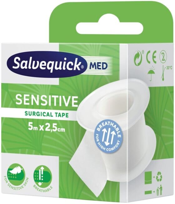 SALVEQUICK Ruban adhésif 5 m x 2,5 cm (310366)