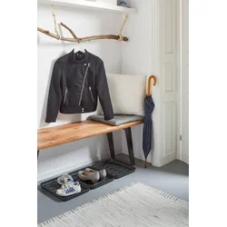 Schuhablage Texas in Schwarz, 3er Set