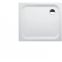 LAUFEN Duschwanne Stahl Platina inklusive Schallschutz 1000x900x25 weiß, H2150300000401 H2150300000401