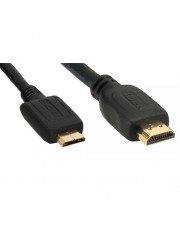 InLine Mini High Speed HDMI Cable HDMI-Kabel M bis mini M 5 m Schwarz (17455P)
