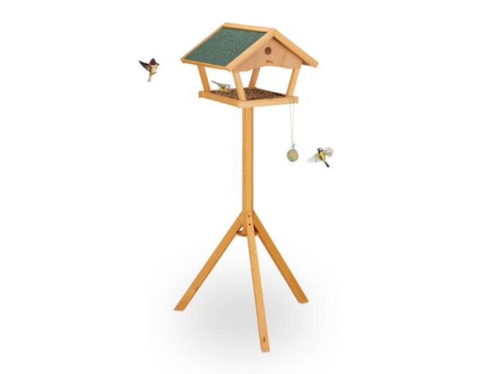 Relaxdays XXL Vogelfutterhaus mit Ständer