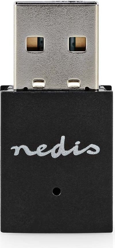 Nedis WSNWM310BK Draadloze USB WLAN Adapter, 300 Mbit/s, Zwart