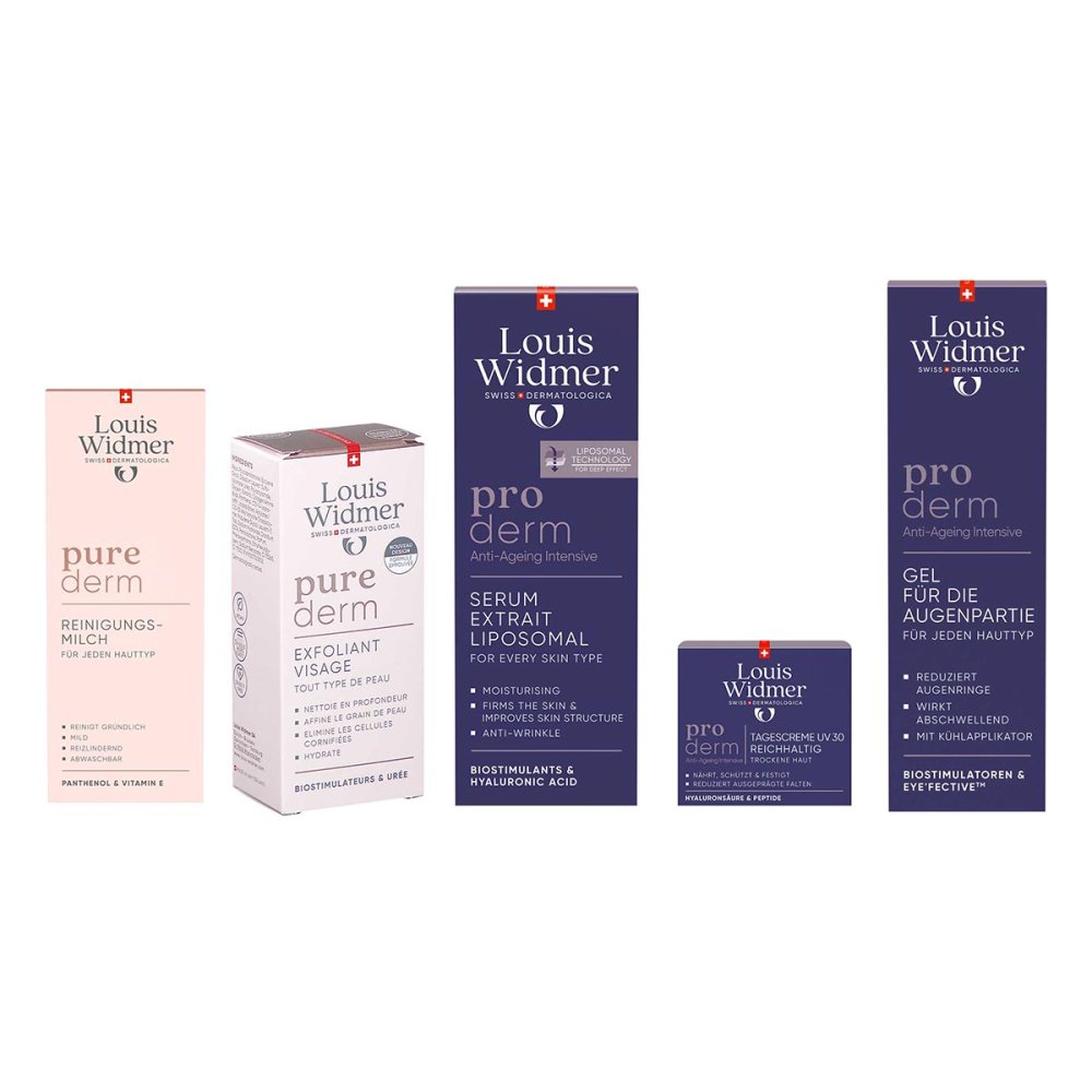 LOUIS WIDMER GmbH Widmer Purederm/Proderm Set: Klare & gepflegte Haut 08105352