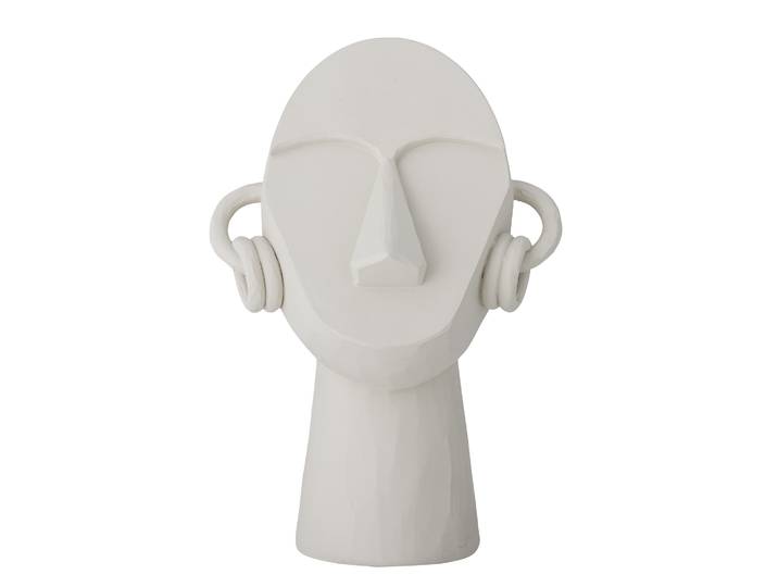 home24 Decoratief beeldje 14 x 25 x 17cm wit