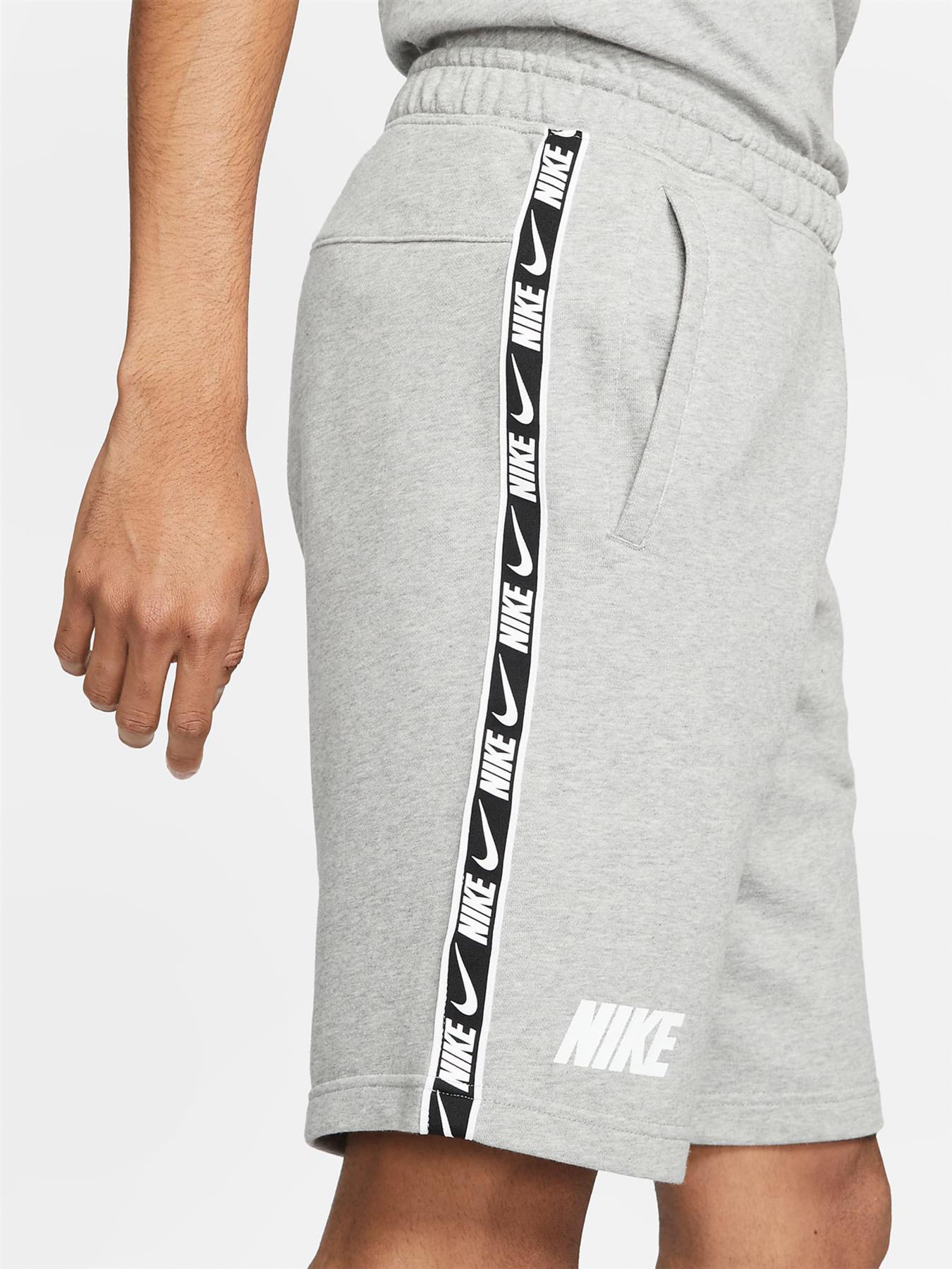 Nike NSW Repeat Heren Fleece Short Grijs