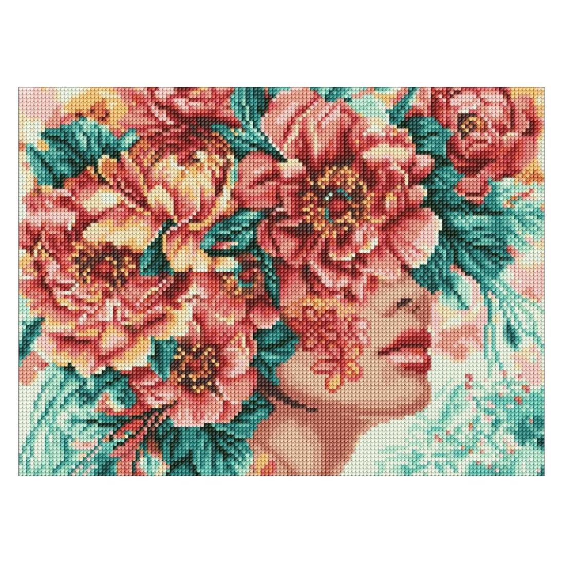 Ideyka Diamantmosaik - Blumenromantik (AMO8032)