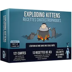 Exploding Kittens Recettes Chatastrophiques (Fr) (Französisch, 2 - 5 Spieler)