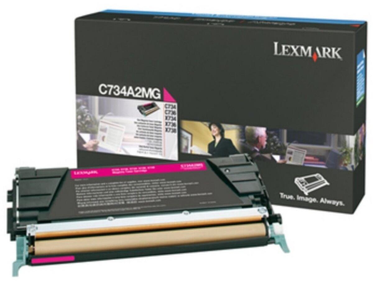 Lexmark C734A2MG, 6000 Seiten, Magenta