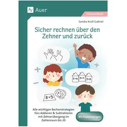 Sicher rechnen über den Zehner und zurück, Schulbücher von Sandra Kroll-Gabriel