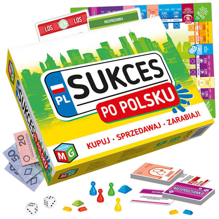 Het bordspel Sukces po Polsku