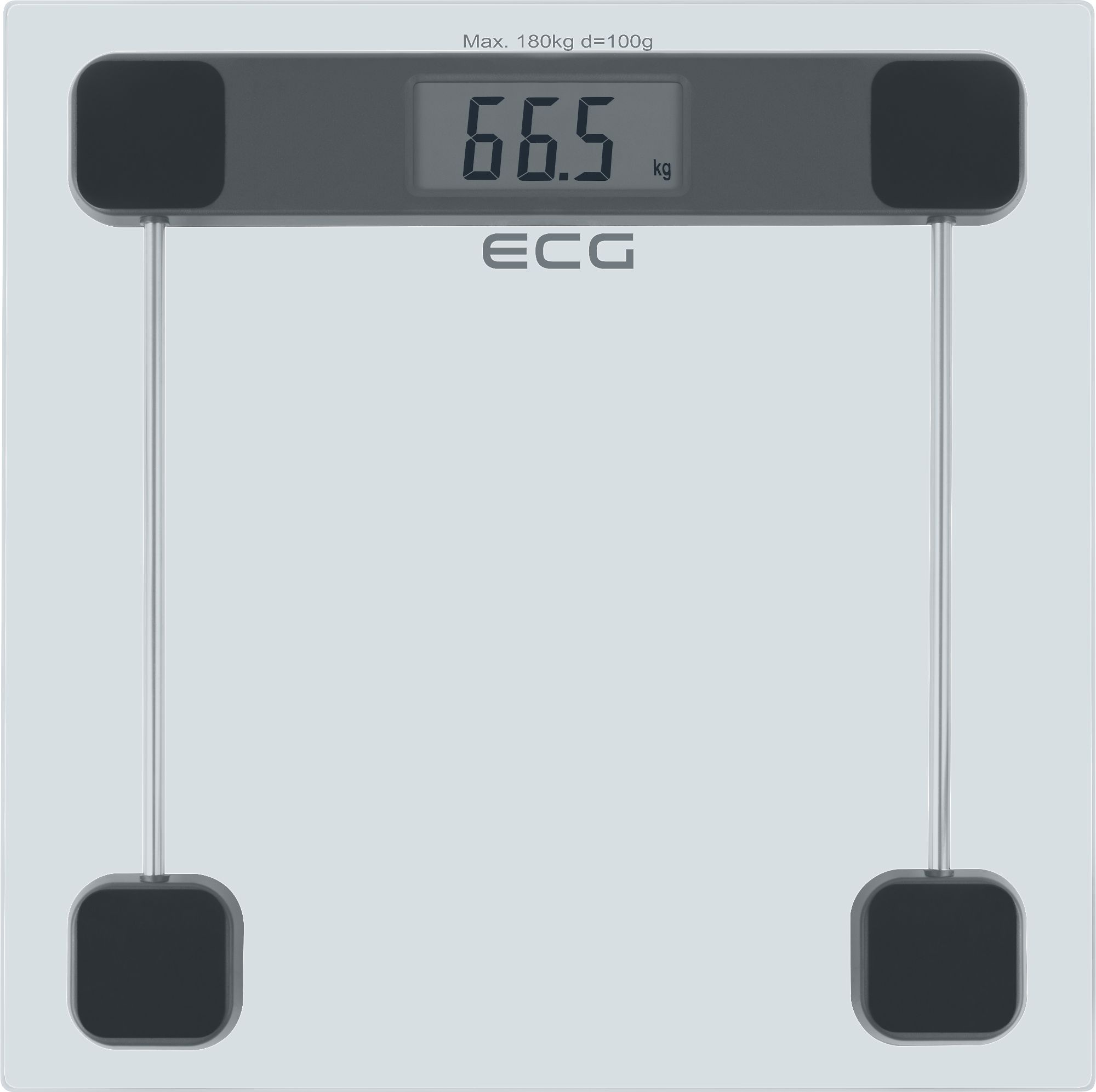 ECG Personenwaage bis 180 kg OV137 ECGOV137GLASS