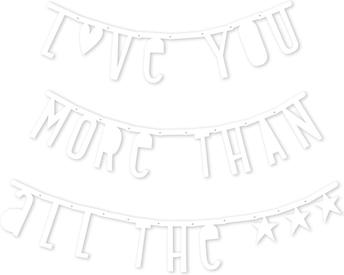 Letter banner Wit - A Little Lovely Company
