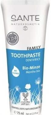 SANTE Dentífrico Menta Flúor 75 ml