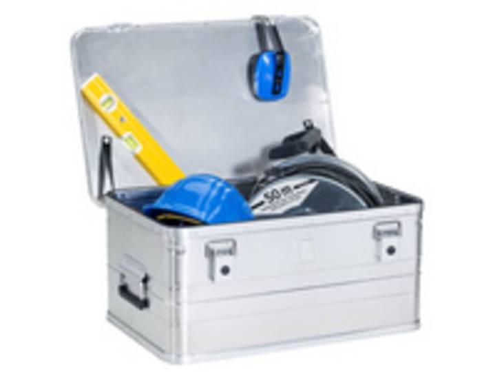 Caisse en aluminium AluPlus Box >S< 47, argent