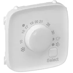 Legrand Valena Allure, Abdeckung für elektronisches Raumthermostat (ultraweiß)