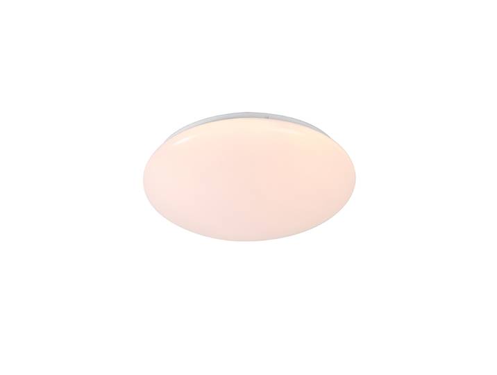 Plafonnier blanc 33 cm avec LED et variateur avec télécommande -