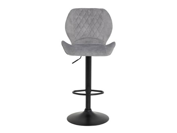 Barstuhl LAILA 2er Set grau