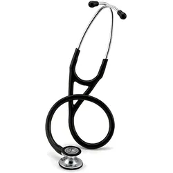 3M Littmann Cardiology IV Diagnostic Stethoskop schwarz Bruststück hochglanzpoli...