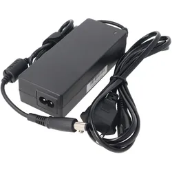 AccuCell Netzteil AC/DC für HP/COMPAQ Laptop (65 W), Notebook Netzteil, Schwarz