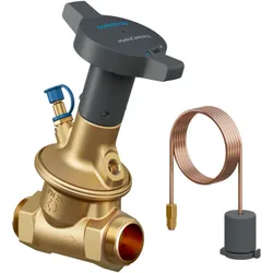 Oventrop-DP-Regler HydroControl D PN16 DN20, G1 AG, EZB, 5-30kPa