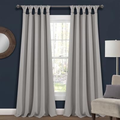 The Gray Barn Blazing Pitchforks Blackout Window Curtain Panel Pair