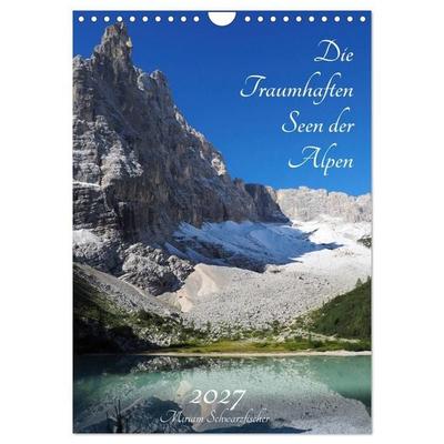 Die Traumhaften Seen der Alpen (Wandkalender 2027 DIN A4 hoch), CALVENDO Monatskalender